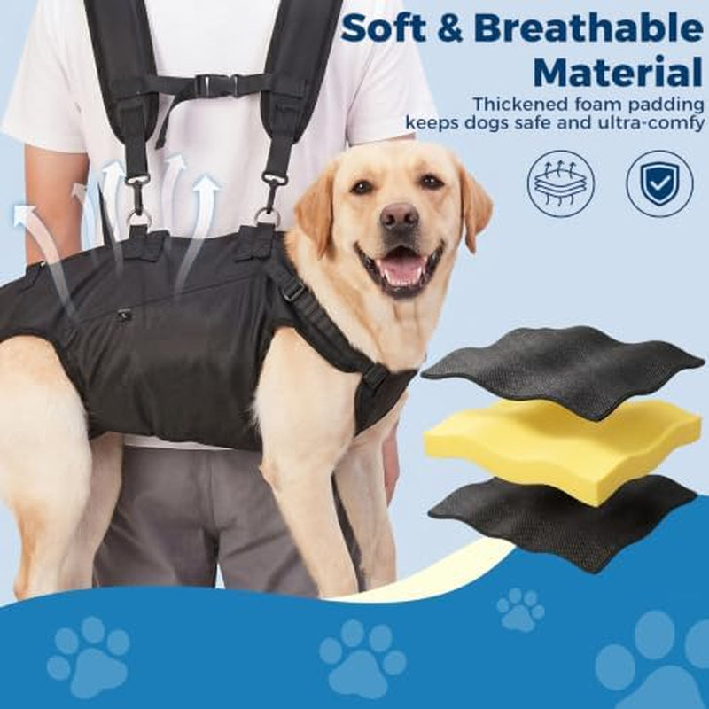 Dog Lift Harness Carrier Full Body Support Sling Large – image 2