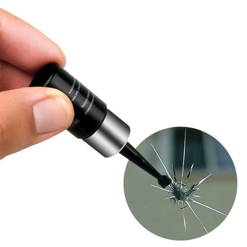 Windshield Chip Repair Kit - Auto Glass Resin Crack Repair Tool