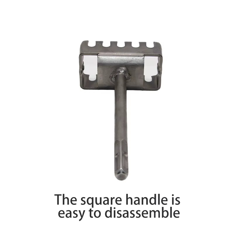 Square Hole Wall Opener - Electric Hammer Drill Bit for Outlet Box & Socket Installation