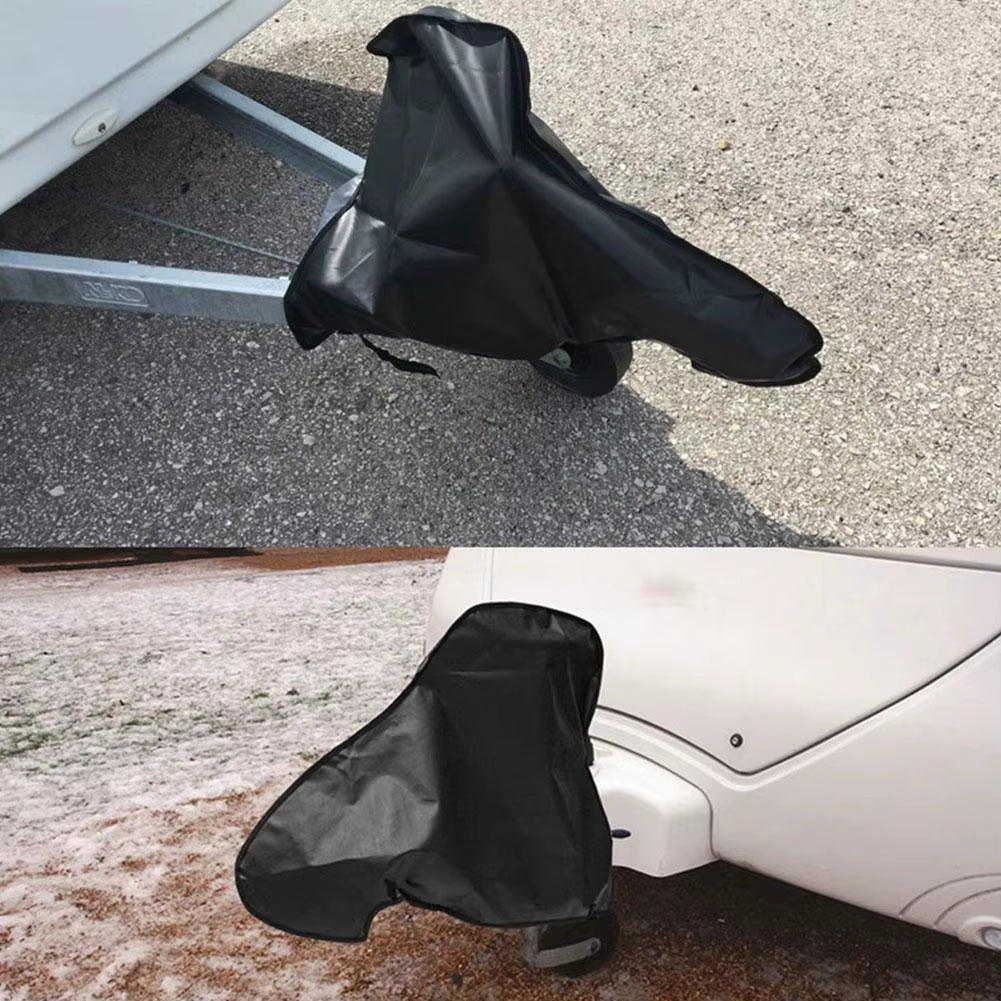 Trailer Tongue Cover, Waterproof PVC Hitch and Jack Cover – image 4
