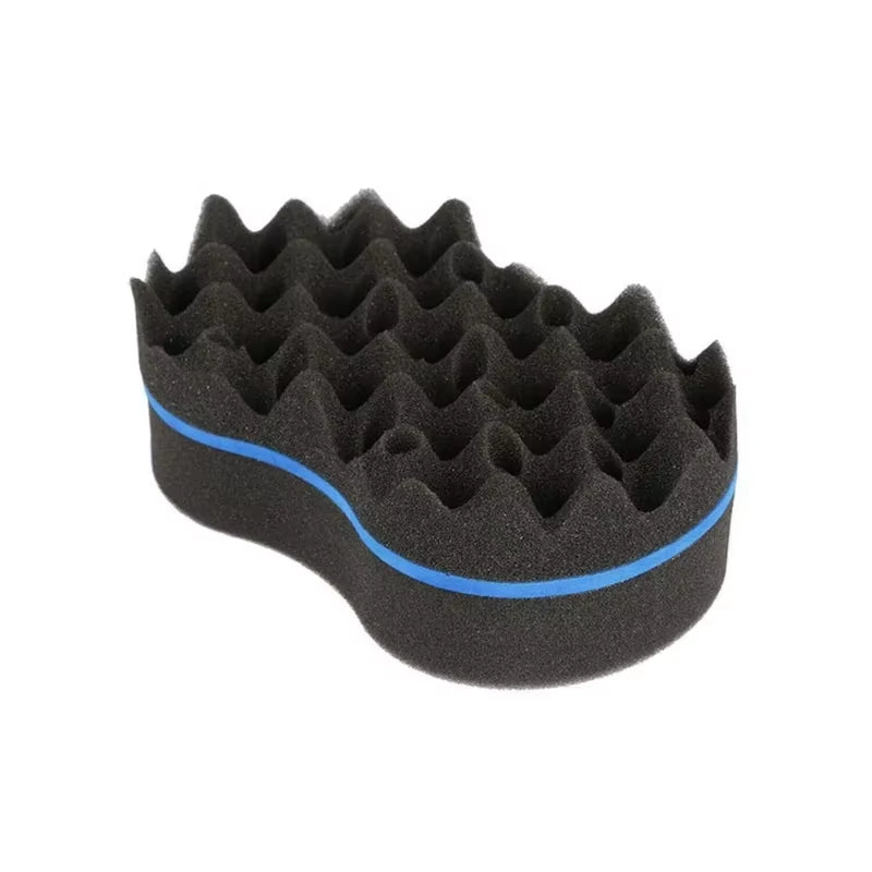 Double-Sided Curl Sponge Brush for Twists & Waves – image 3