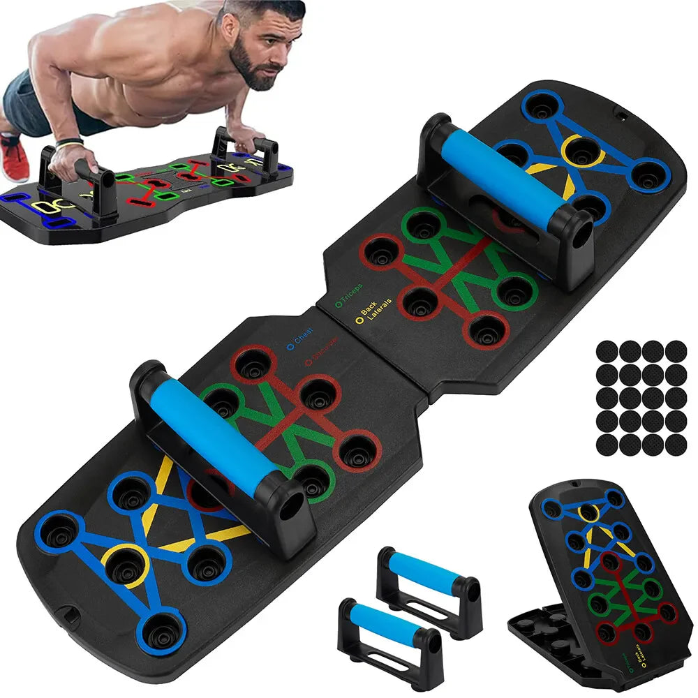 Push Up Board 28-in-1 - Foldable Push Up Bar System with Handles – image 6