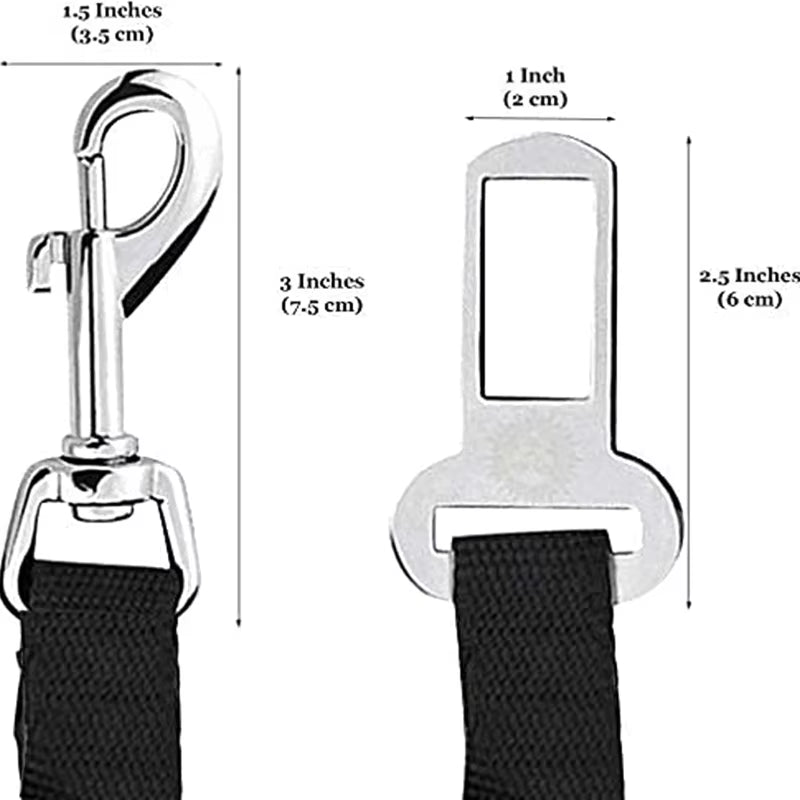 Adjustable Pet Car Seat Belt Safety Lead – image 5