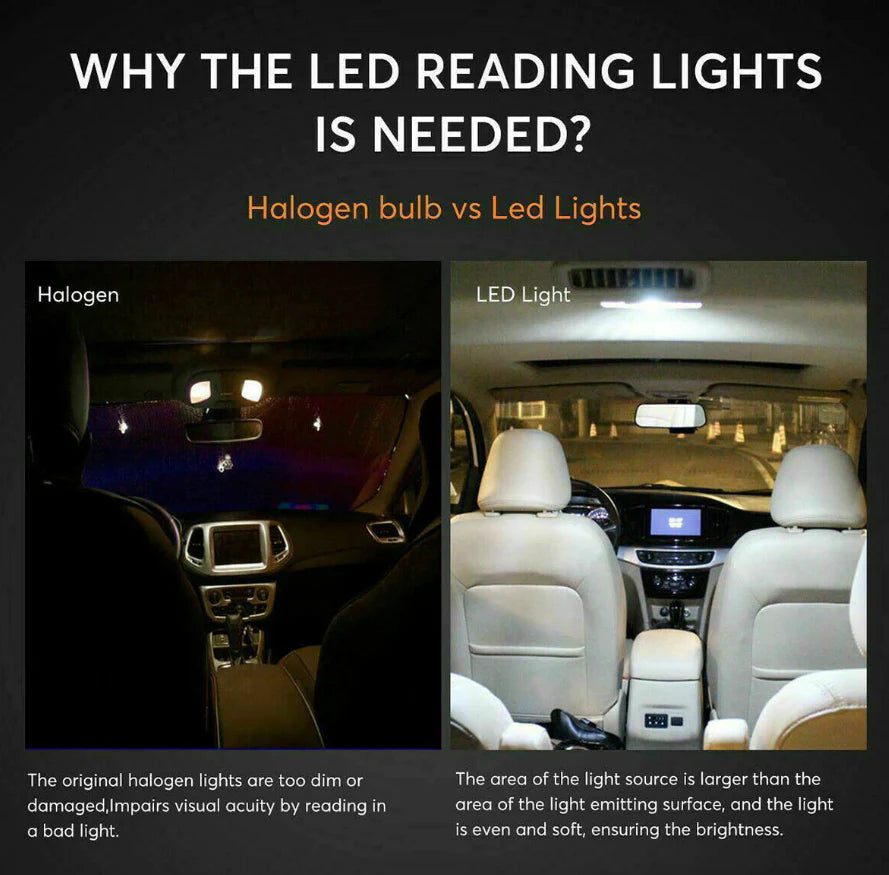Car Interior LED Bulb Kit, 28 Pieces, 6000K White – image 10