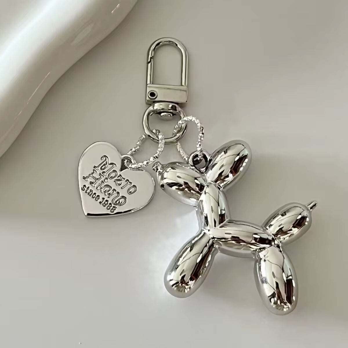 Y2K Balloon Dog Keychain & Bag Charm – image 4