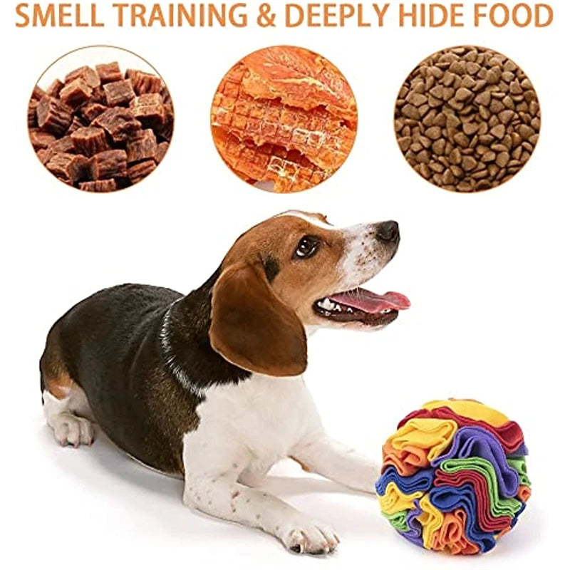 Dog Snuffle Ball – Interactive Sniffing Puzzle Toy for Pets – image 4