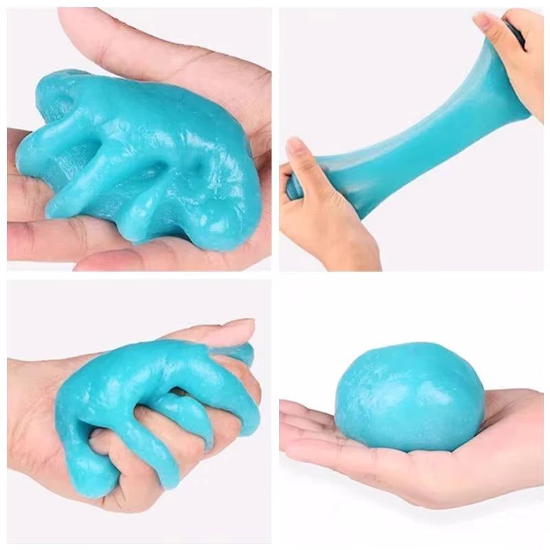 Car Cleaning Gel - Dust Remover Putty for Air Vents, Dashboard & Keyboard