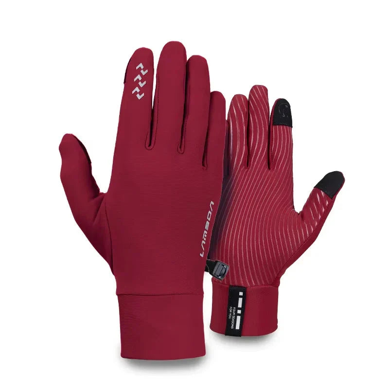 Winter Cycling Gloves, Thermal Windproof Touchscreen Bike Gloves