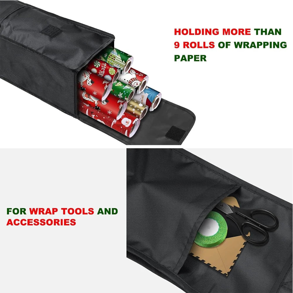 Gift Wrap Storage Bag - Under-Bed Organizer with Handles – image 3