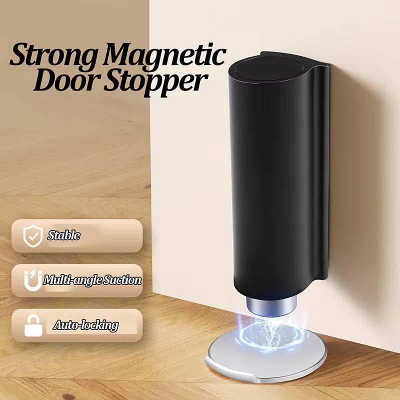 Magnetic Door Stopper - Stainless Steel Self-Adhesive Door Holder – image 4