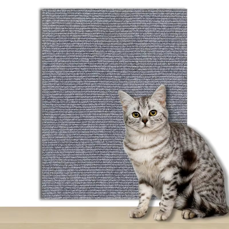 Cat Scratch Mat - Self-Adhesive Trimmable Sofa Protector 60x200cm