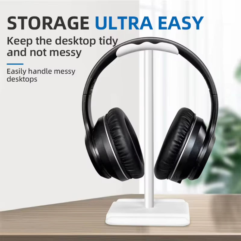 Headphone Stand, Aluminum Headset Holder with Anti-Skid Base – image 7