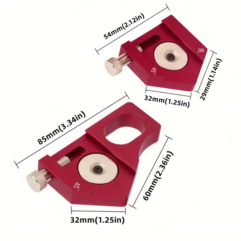 Ruler Positioning Block – 45/60/90 Degree Line Scribe – image 7