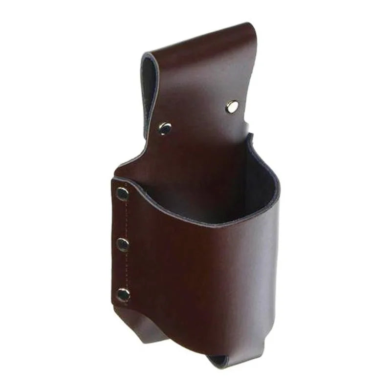 Beer Holster Belt - PU Leather Can & Bottle Holder, Funny Gift for Dad