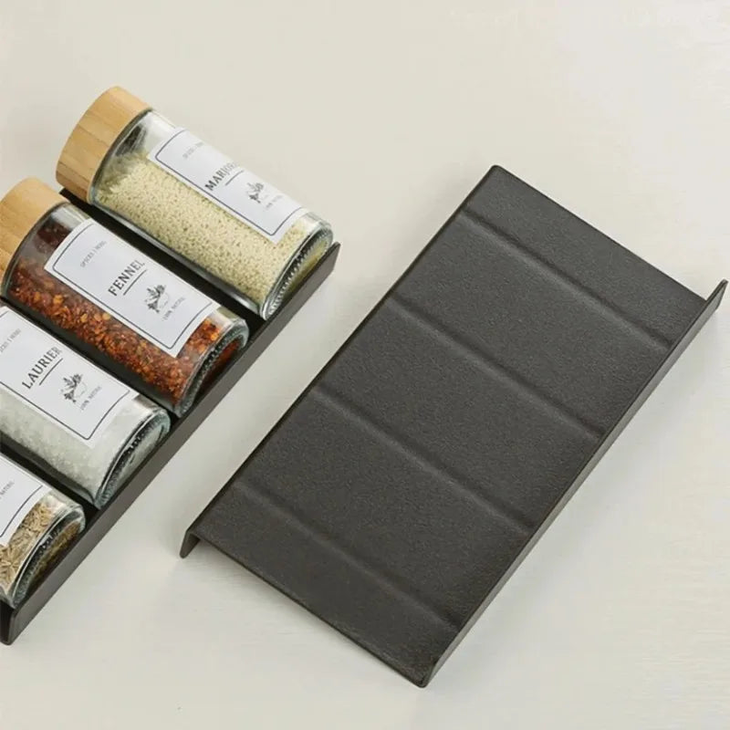 Spice Drawer Organizer – 4-Tier Adjustable Spice Jar Insert – image 7