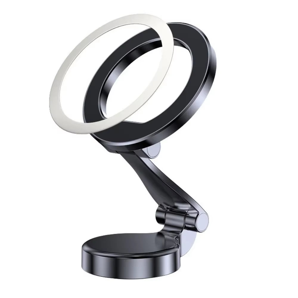 Magnetic Car Phone Holder - Foldable Dashboard & Desk Phone Mount Stand