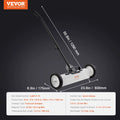 Rolling Magnetic Sweeper – Wheeled Nail & Screw Pickup Tool