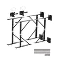 Anti-Sag Gate Corner Brace Kit 2 Sets with Latch and Screws