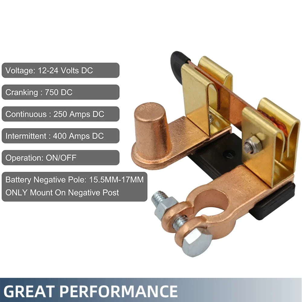 Battery Disconnect Switch for Car, Truck & RV – image 2