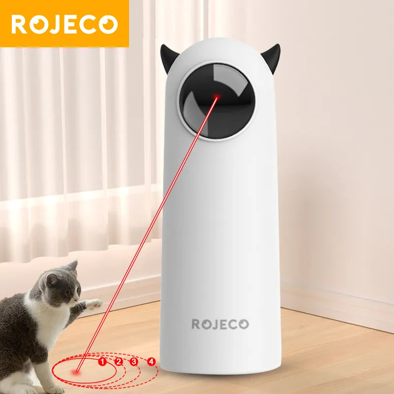 Interactive Cat Laser Toy, Automatic LED Teaser for Indoor Cats – image 2