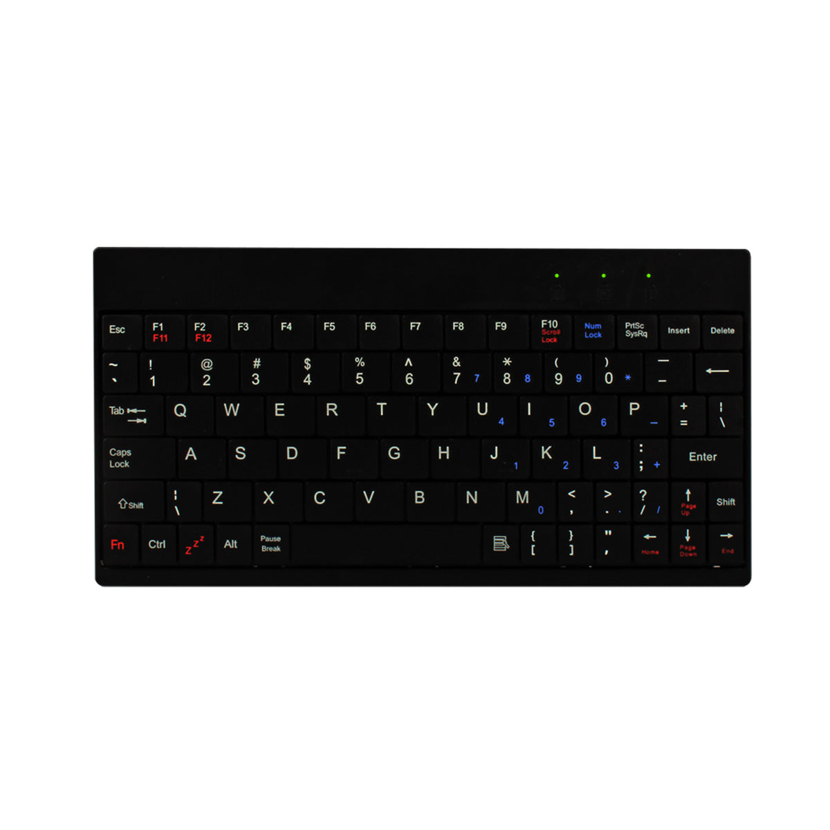 Mini Wired Keyboard 80 Keys with Tablet Stand and Carry Bag – image 4