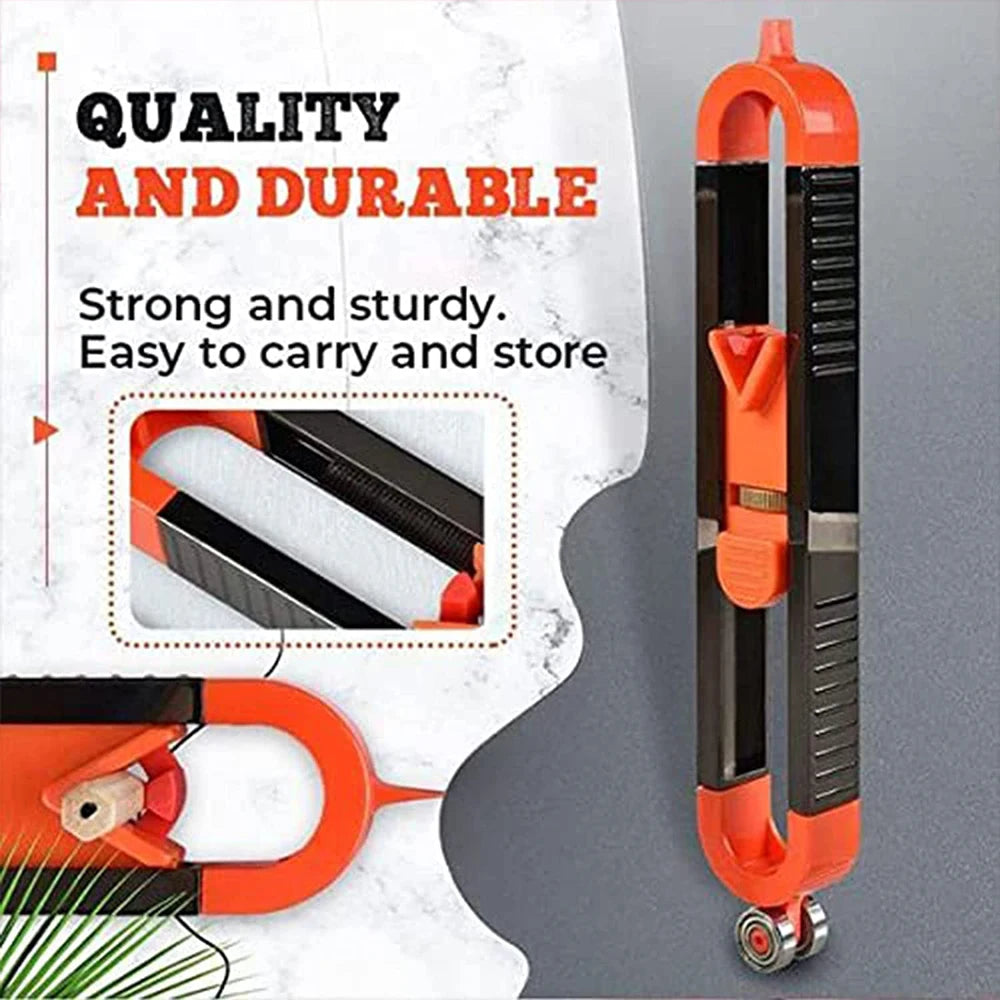 Contour Gauge with Lock – Profile Scribing Ruler Duplicator – image 5