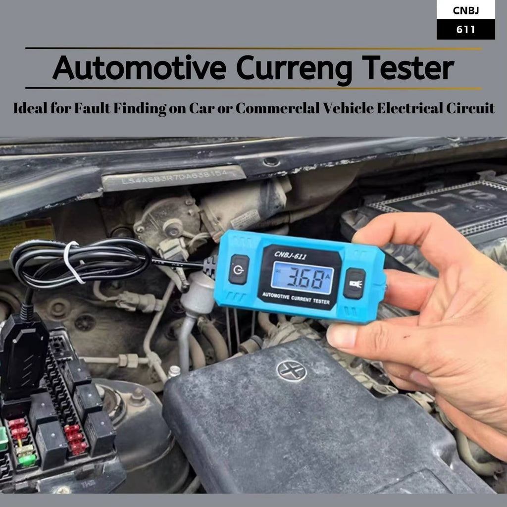 Automotive Fuse Current Tester 12V, 0.01-19.99A Parasitic Draw Meter – image 2