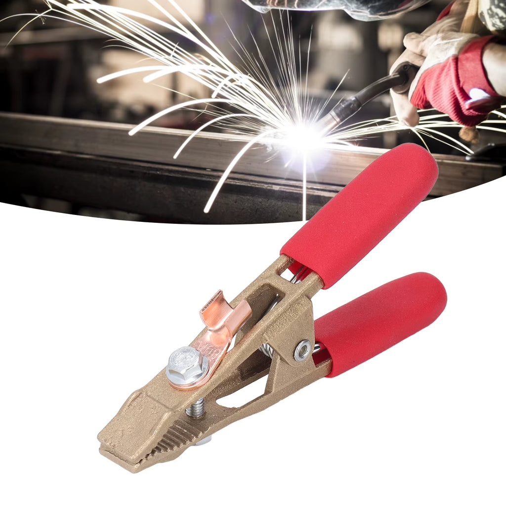 Welding Ground Clamp, Brass A-Shape Earth Clamp 260A
