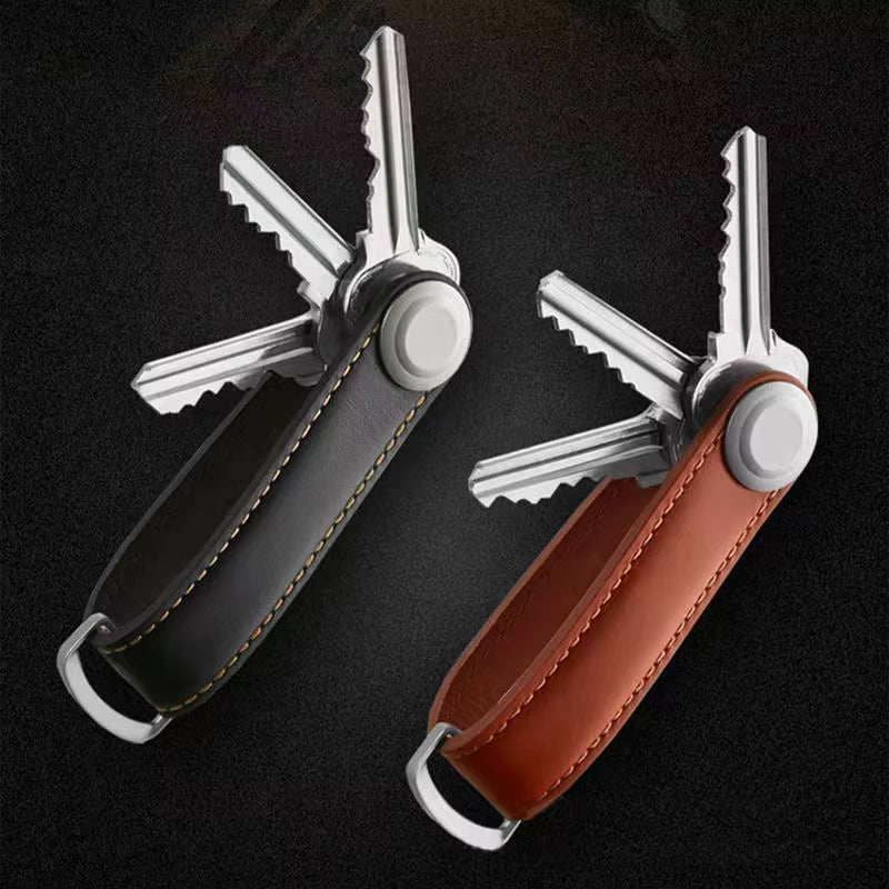 Leather Key Pouch, Car Key Case and Key Organizer – image 2