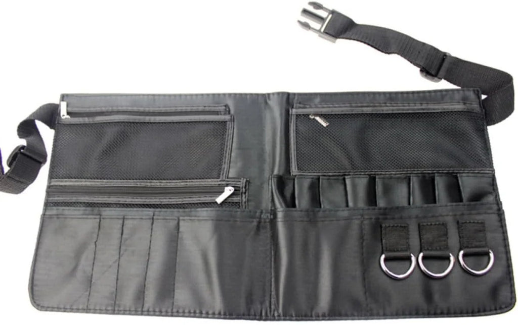 Makeup Brush Belt Bag – 12-Slot Artist Waist Organizer – image 9