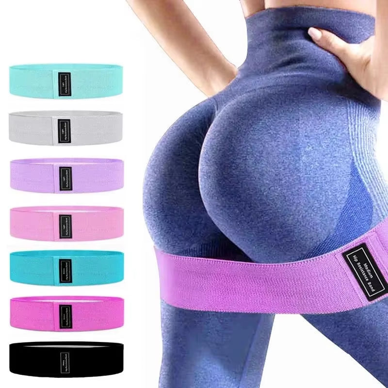 Fabric Resistance Bands Non-Slip Hip and Glute Loop Bands – image 2