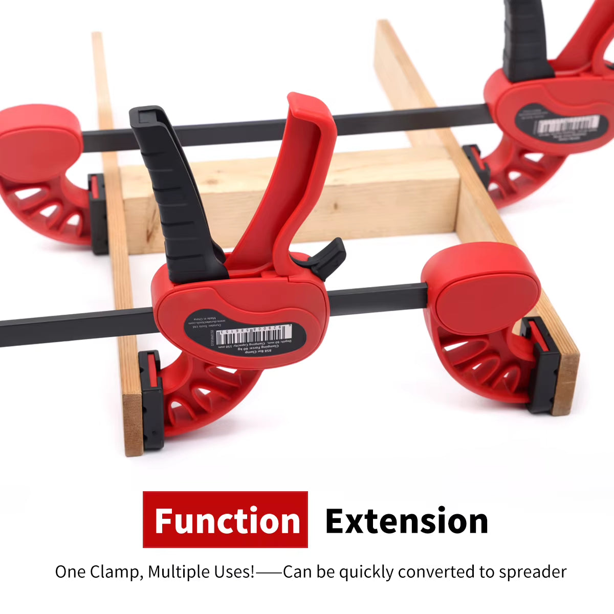 Quick Bar Clamp 2-in-1 with 90 Degree Corner Jig