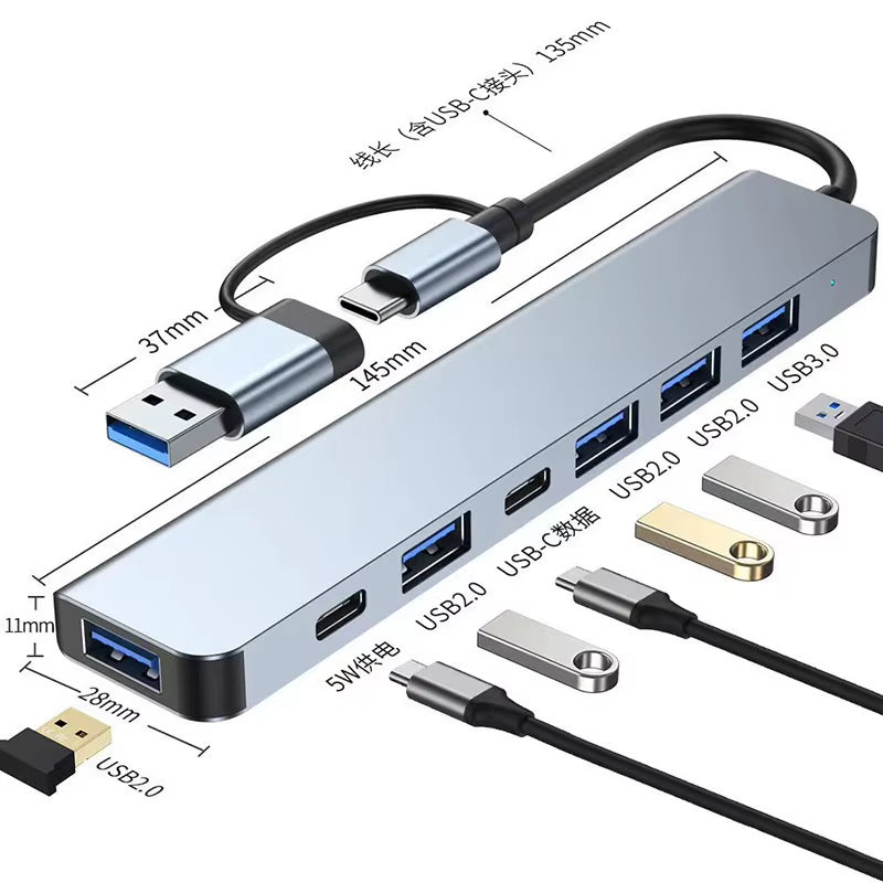 8-in-1 USB-C Hub with 4K HDMI, USB 3.0 and SD Card Reader – image 5