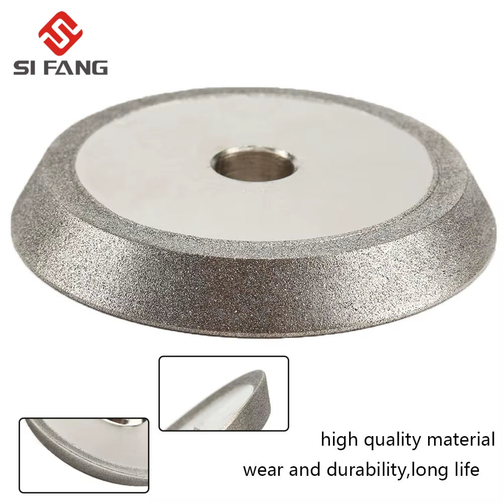 Welding Tungsten Grinding Wheel 3 in Diamond Cup, 60 Degree, 200 Grit
