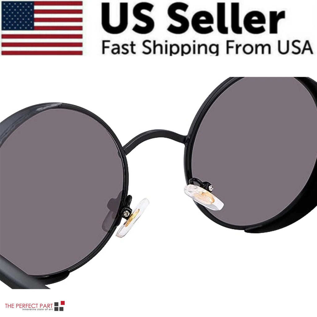 Round Sunglasses – Polarized Retro Metal Frame, UV400 – image 11