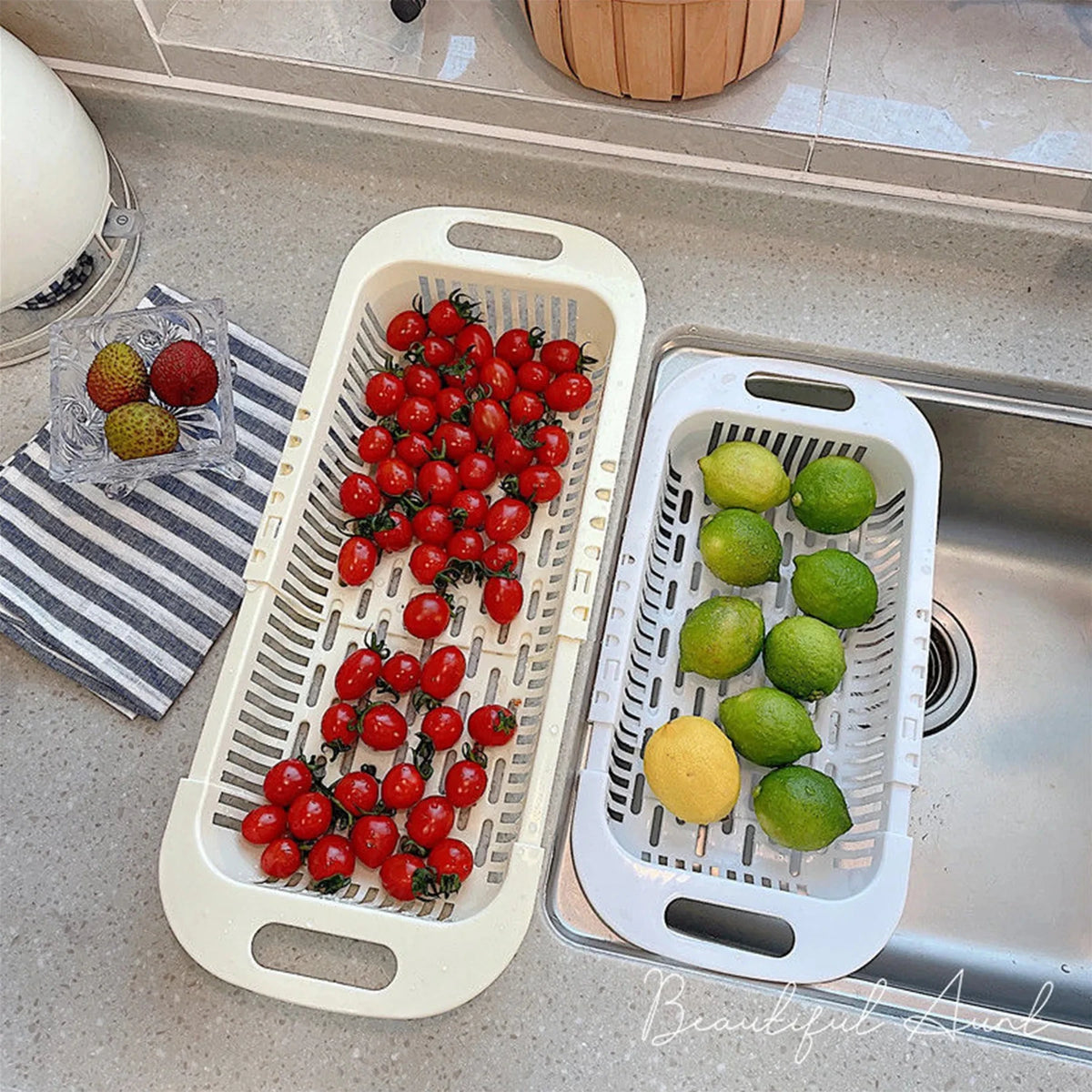 Expandable Over-Sink Drain Basket – image 7