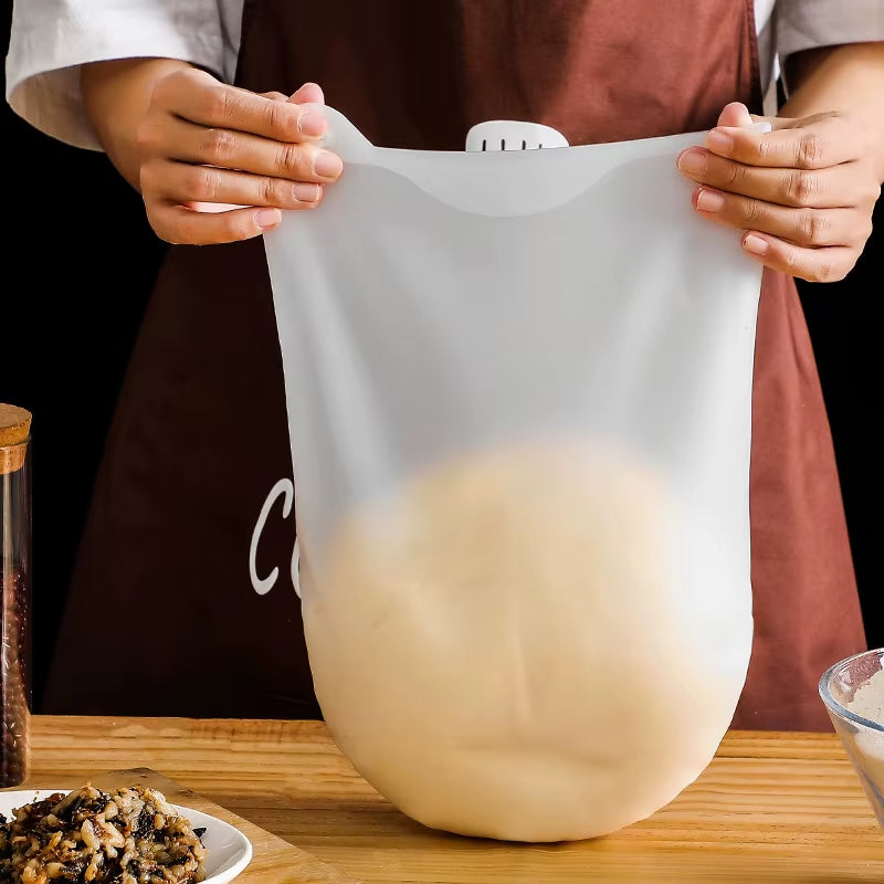 Silicone Dough Kneading Bag – Reusable Bread & Pizza Mixer – image 4