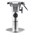 Adjustable Boat Seat Pedestal with Slide, Aluminum, 13.4-19.2 in – image 1