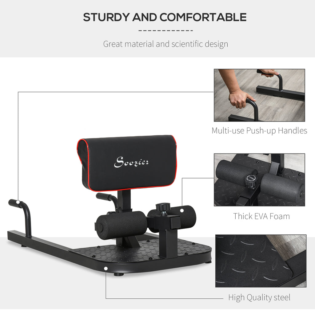 Sit Up Bench Machine – 3-in-1 Push Up, Sit Up & Squat Station – image 5