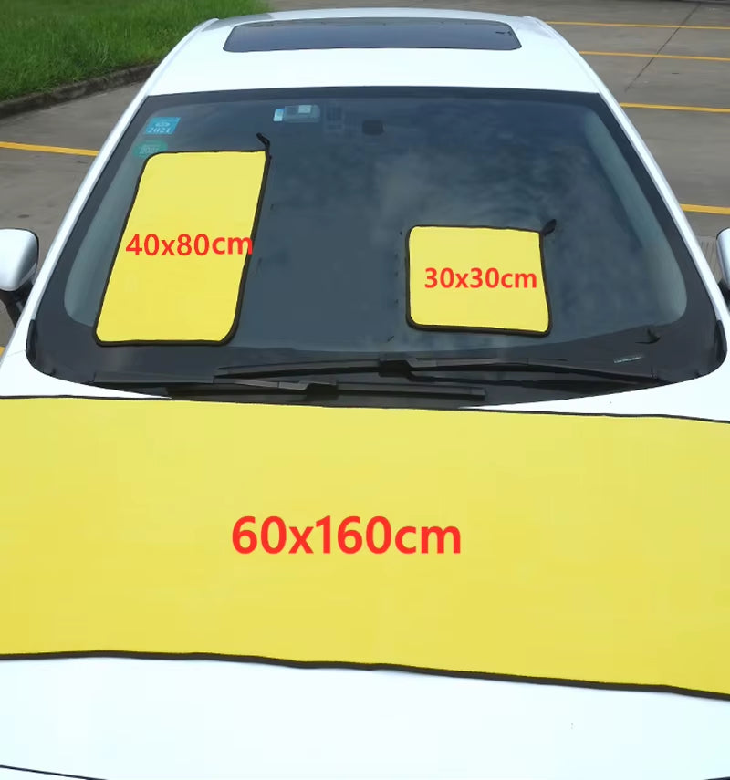 Extra-Large Microfiber Car Drying Towel 63x24 in – image 2
