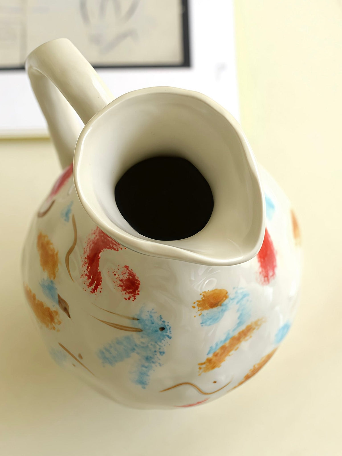Handmade Nordic Pottery Jug Vase – image 11