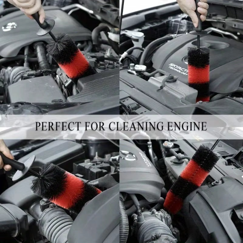 Wheel Rim Brush for Engine Bay, Grille and Tire Detailing – image 3