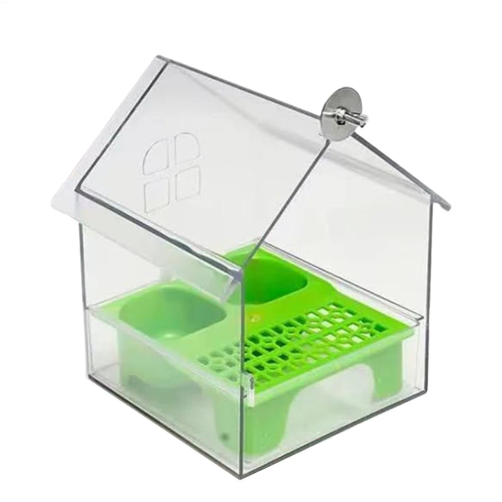 Hanging Bird Feeder Bowl – No-Mess Cage Feeder & Bird Bath – image 3