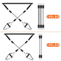 Pilates Bar Kit with Resistance Bands Full Body Toning Bar