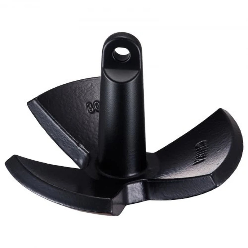 30 lb Vinyl-Coated Cast Iron River Anchor for Boats