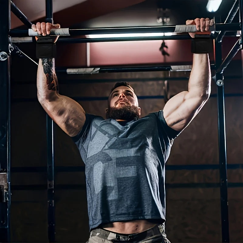 Weight Lifting Hook Grips with Wrist Wraps for Pull-Ups – image 7