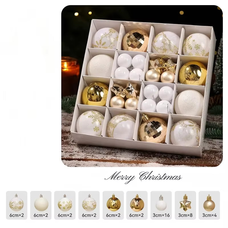 44-Piece Christmas Ball Ornament Set – image 5