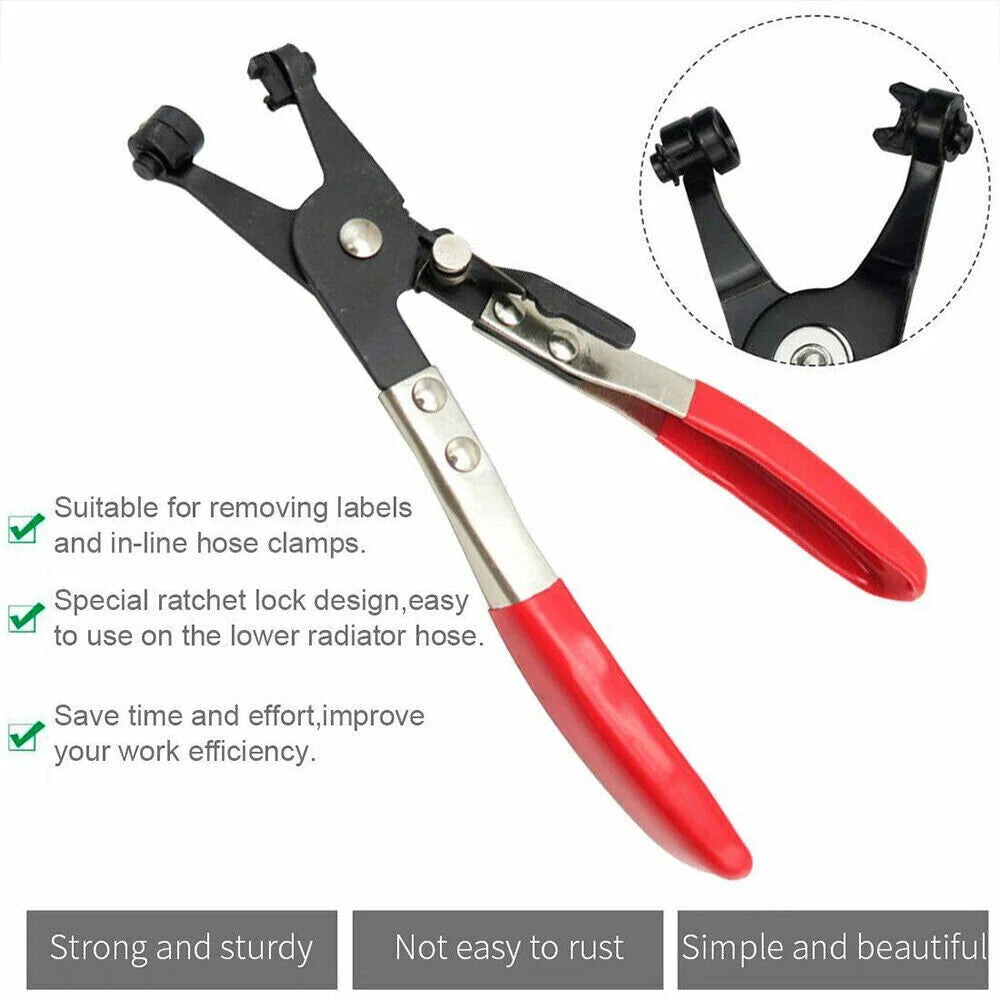 Hose Clamp Pliers – Flexible Cable Type Auto Hose Clamp Tool – image 7