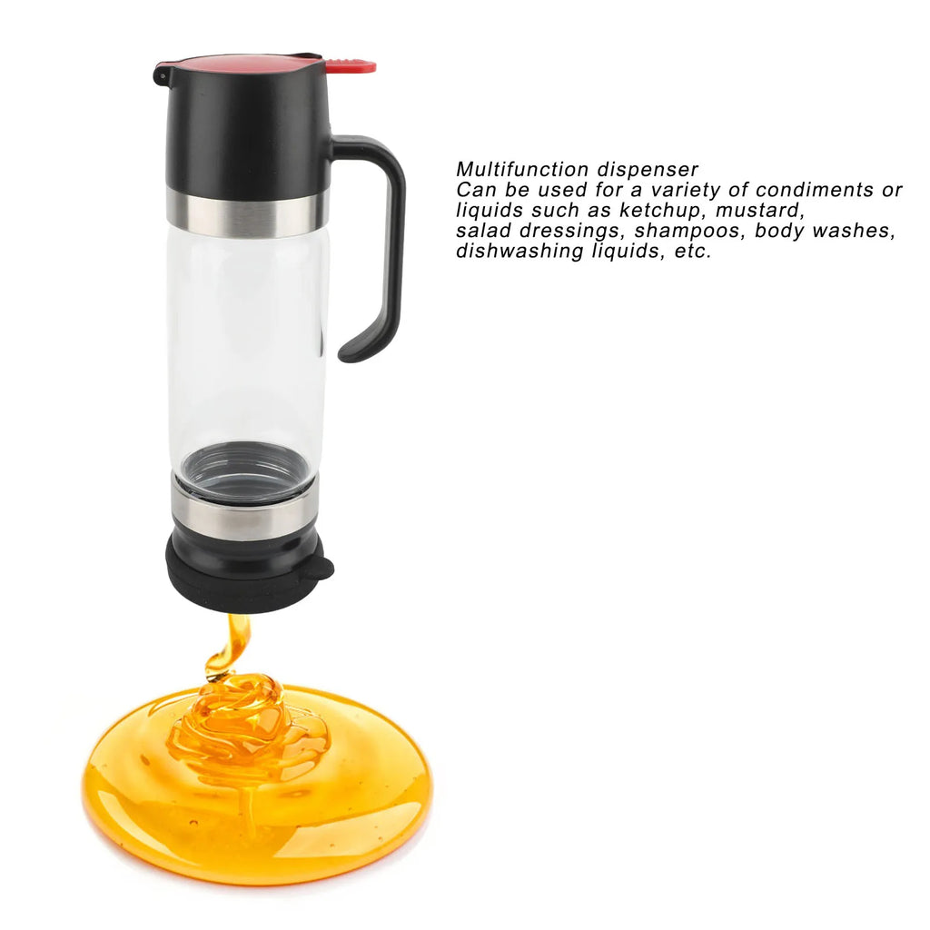 No-Drip Glass Honey Dispenser 350ml – image 5