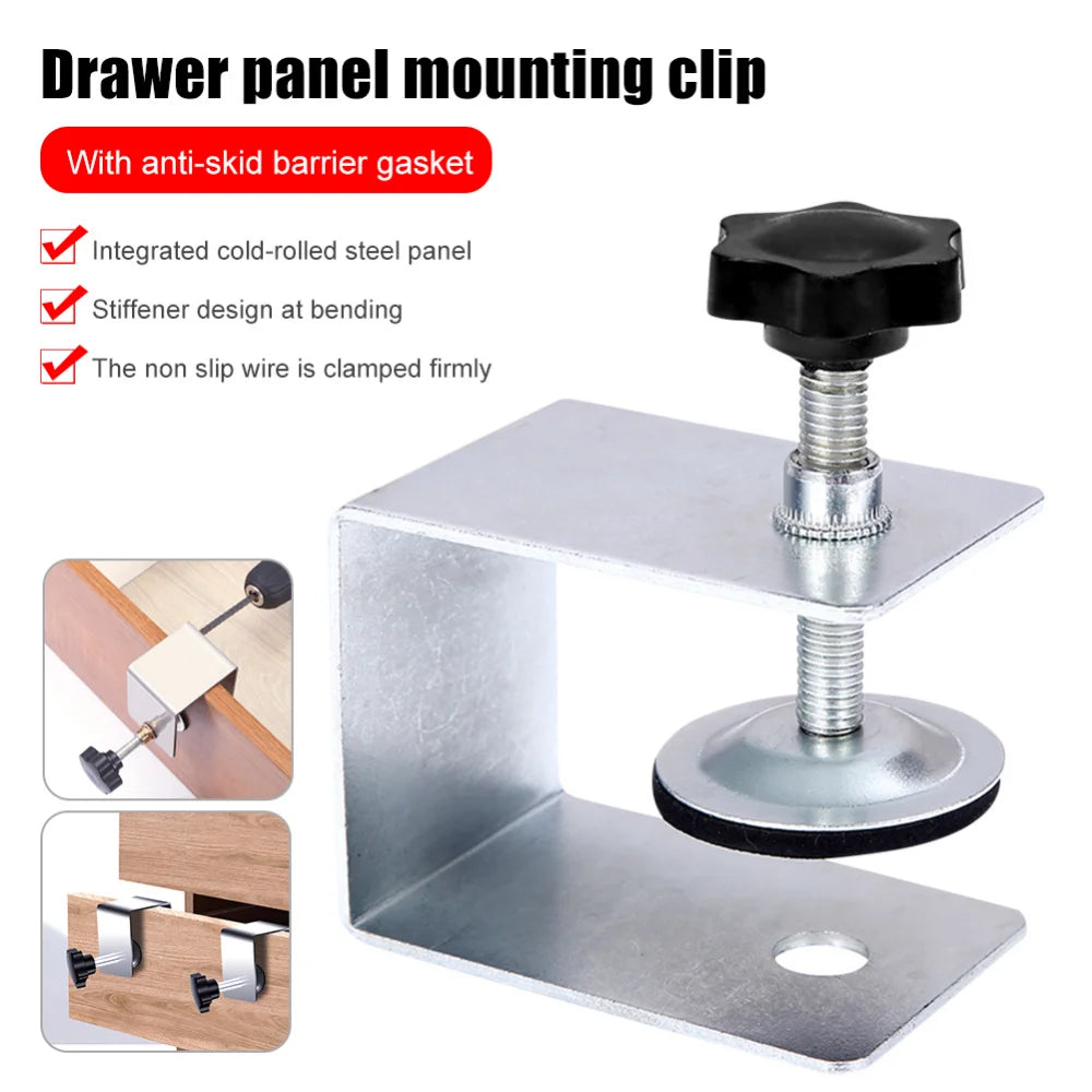 Drawer Front Installation Clamps - Cabinet Panel Mounting Jig – image 5